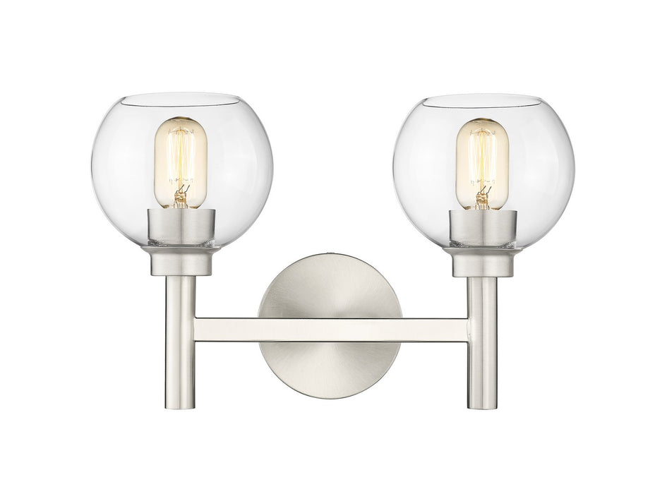 Z-Lite 7502-2V-BN Two Light Vanity, Brushed Nickel
