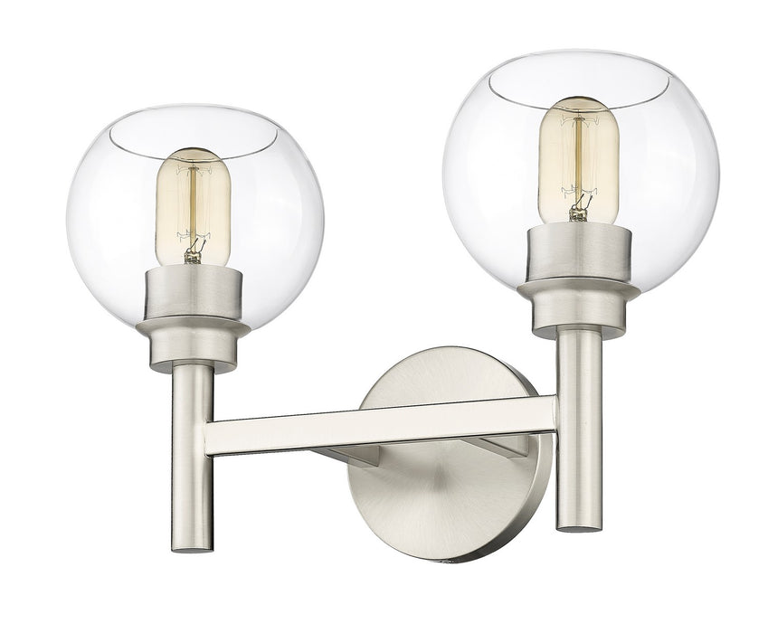 Z-Lite 7502-2V-BN Two Light Vanity, Brushed Nickel