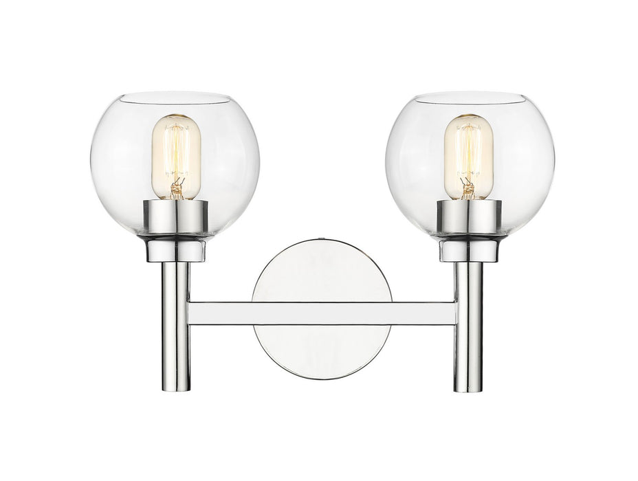 Z-Lite 7502-2V-CH Two Light Vanity, Chrome