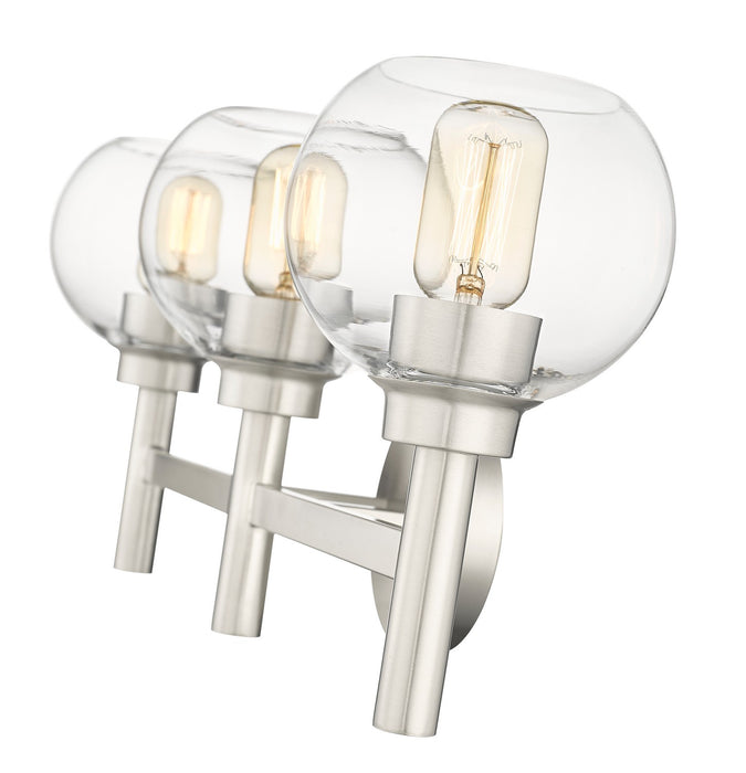 Z-Lite 7502-3V-BN Three Light Vanity, Brushed Nickel
