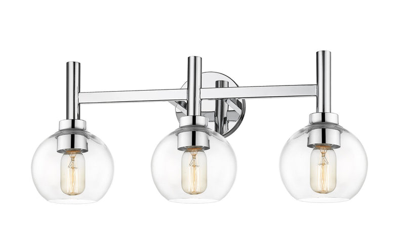 Z-Lite 7502-3V-CH Three Light Vanity, Chrome