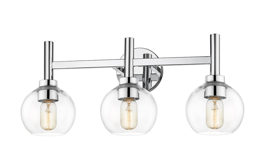 Z-Lite 7502-3V-CH Three Light Vanity, Chrome