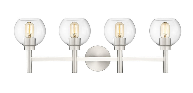 Z-Lite 7502-4V-BN Four Light Vanity, Brushed Nickel