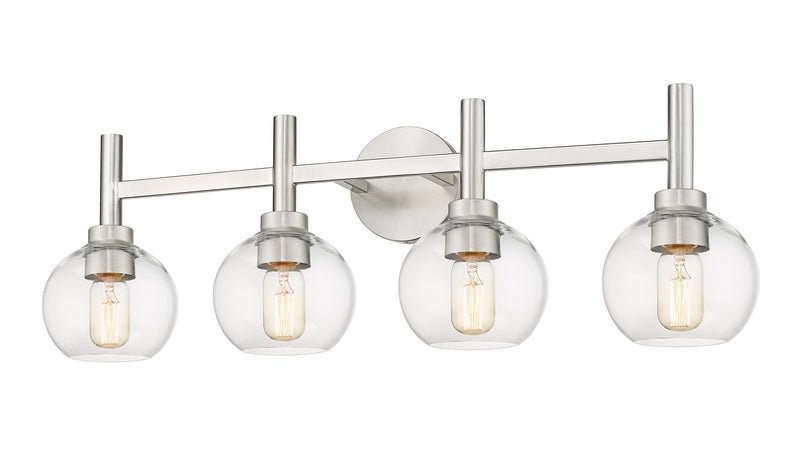 Z-Lite 7502-4V-BN Four Light Vanity, Brushed Nickel