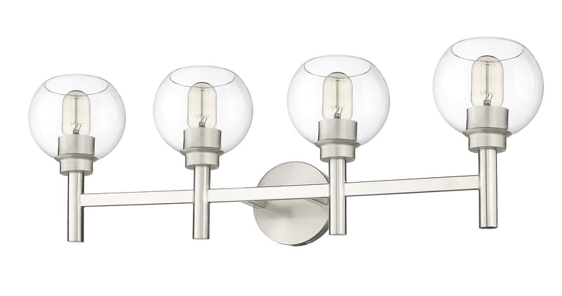 Z-Lite 7502-4V-BN Four Light Vanity, Brushed Nickel