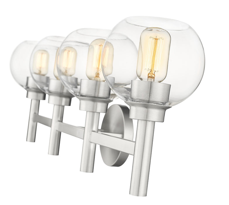 Z-Lite 7502-4V-BN Four Light Vanity, Brushed Nickel