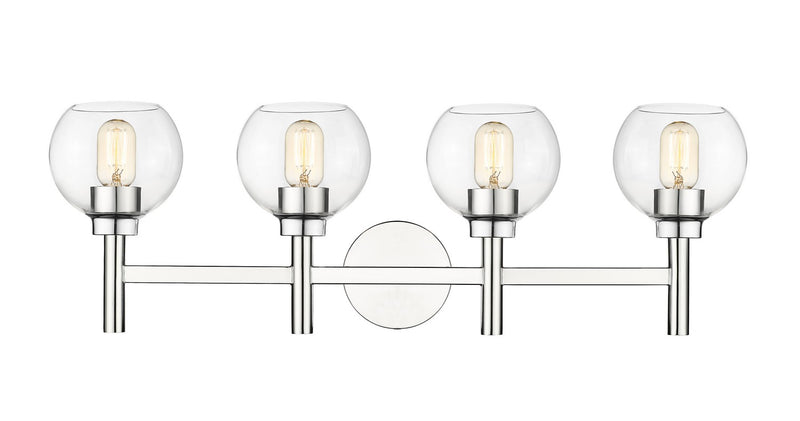 Z-Lite 7502-4V-CH Four Light Vanity, Chrome