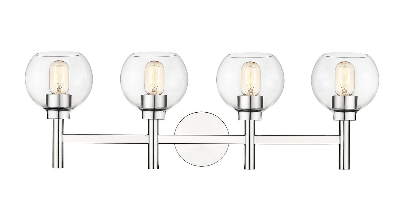 Z-Lite 7502-4V-CH Four Light Vanity, Chrome
