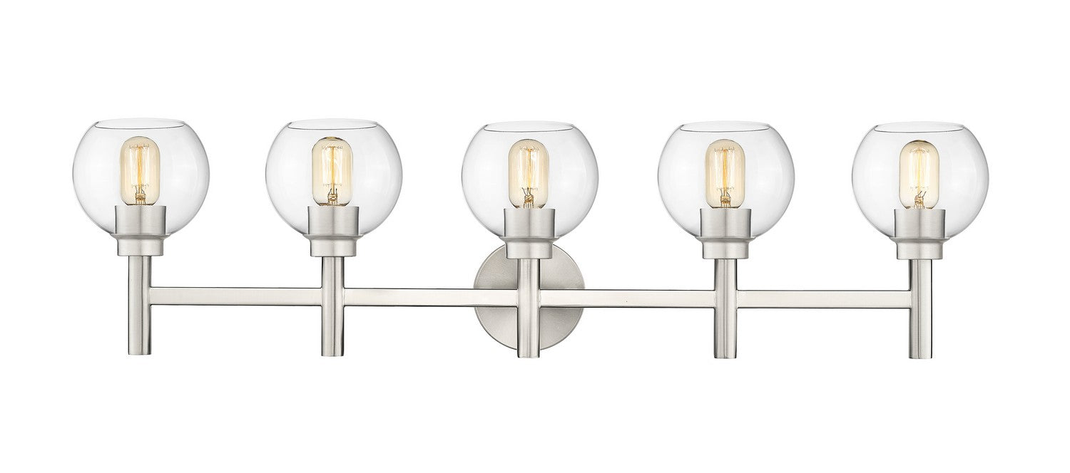 Z-Lite 7502-5V-BN Five Light Vanity, Brushed Nickel