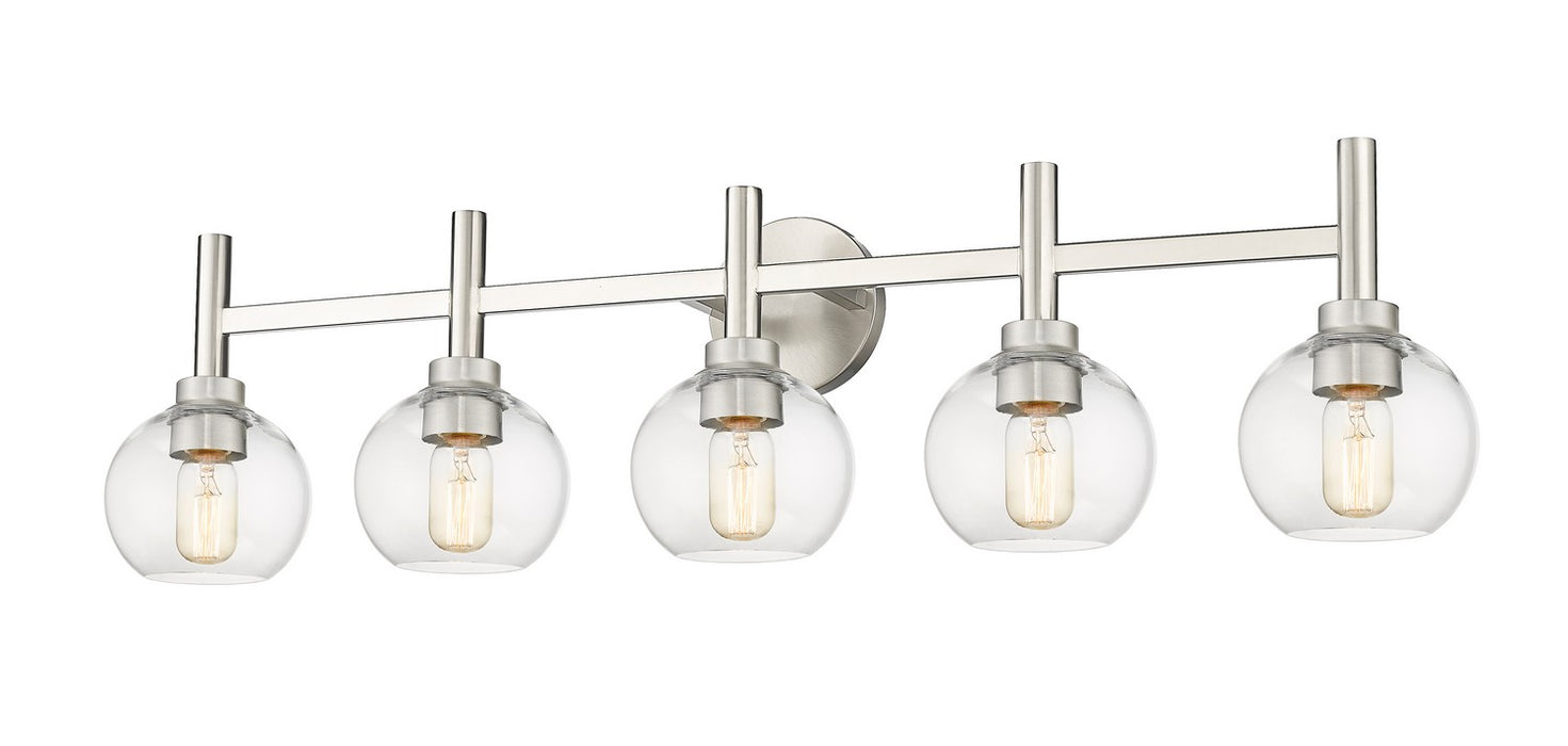 Z-Lite 7502-5V-BN Five Light Vanity, Brushed Nickel