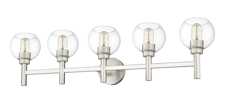 Z-Lite 7502-5V-BN Five Light Vanity, Brushed Nickel