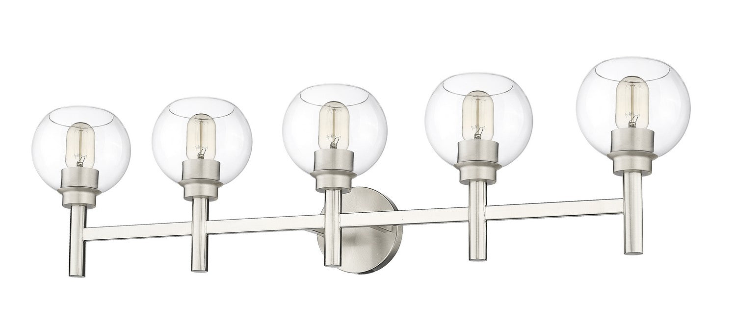 Z-Lite 7502-5V-BN Five Light Vanity, Brushed Nickel
