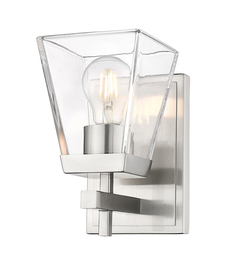 Z-Lite 819-1S-BN One Light Wall Sconce, Brushed Nickel