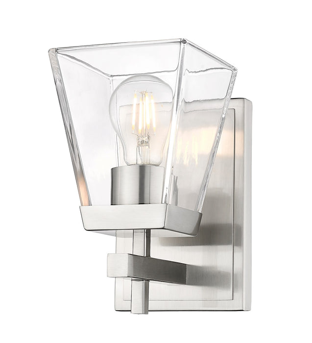 Z-Lite 819-1S-BN One Light Wall Sconce, Brushed Nickel