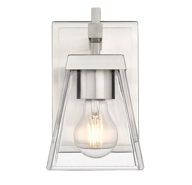 Z-Lite 819-1S-BN One Light Wall Sconce, Brushed Nickel