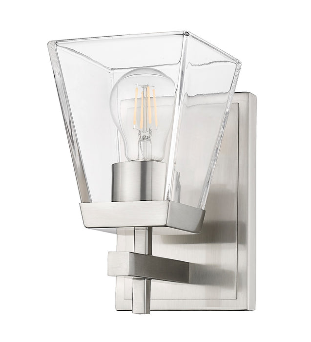 Z-Lite 819-1S-BN One Light Wall Sconce, Brushed Nickel