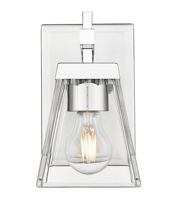 Z-Lite 819-1S-CH One Light Wall Sconce, Chrome