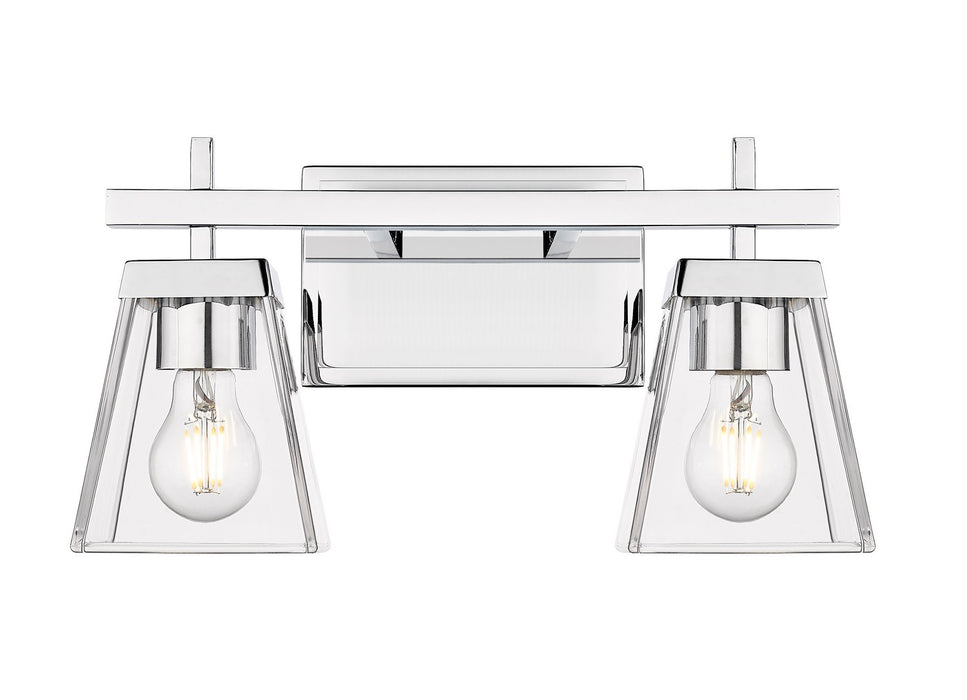 Z-Lite 819-2V-CH Two Light Vanity, Chrome