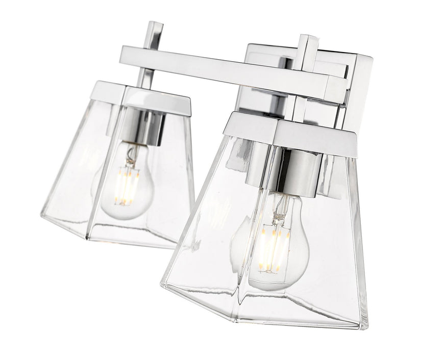 Z-Lite 819-2V-CH Two Light Vanity, Chrome