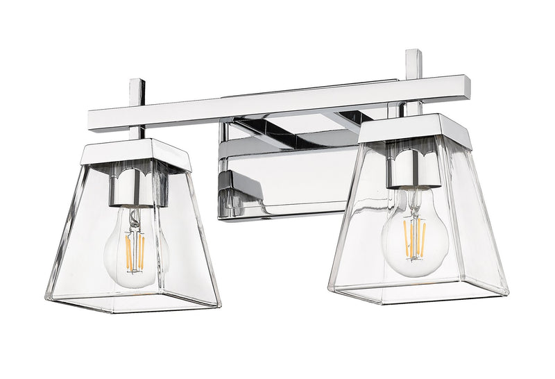 Z-Lite 819-2V-CH Two Light Vanity, Chrome