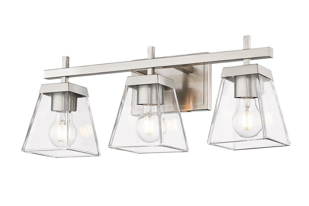 Z-Lite 819-3V-BN Three Light Vanity, Brushed Nickel
