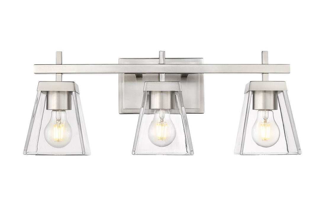 Z-Lite 819-3V-BN Three Light Vanity, Brushed Nickel