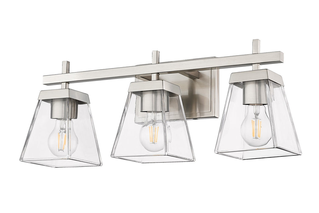 Z-Lite 819-3V-BN Three Light Vanity, Brushed Nickel