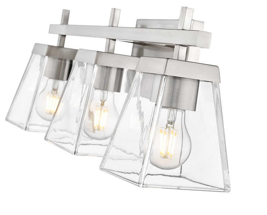 Z-Lite 819-3V-BN Three Light Vanity, Brushed Nickel