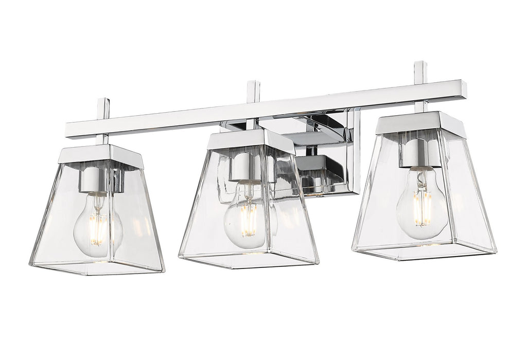 Z-Lite 819-3V-CH Three Light Vanity, Chrome