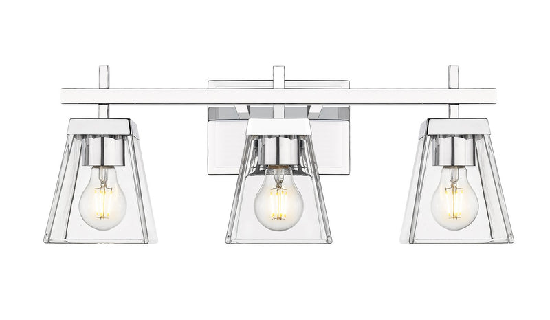 Z-Lite 819-3V-CH Three Light Vanity, Chrome
