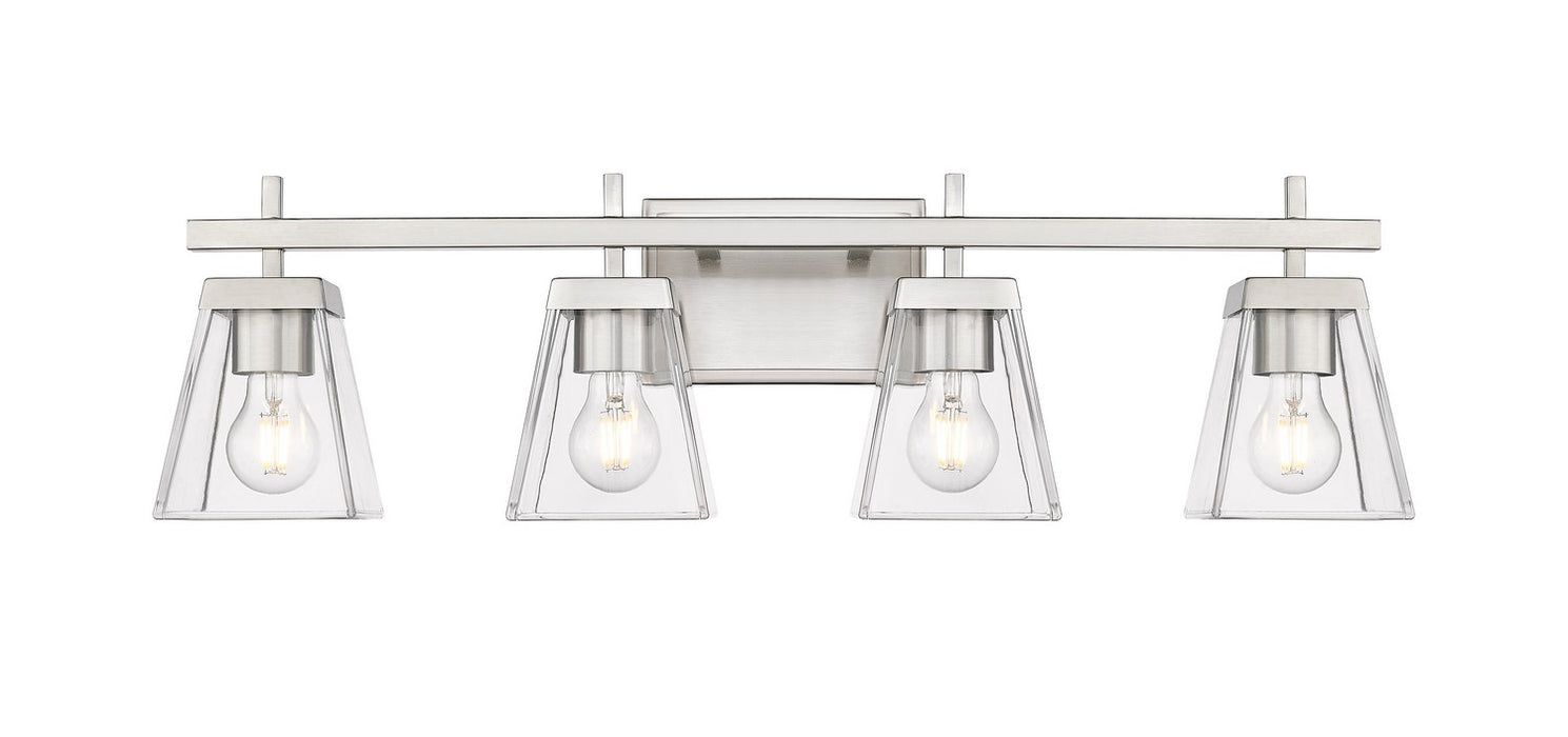 Z-Lite 819-4V-BN Four Light Vanity, Brushed Nickel