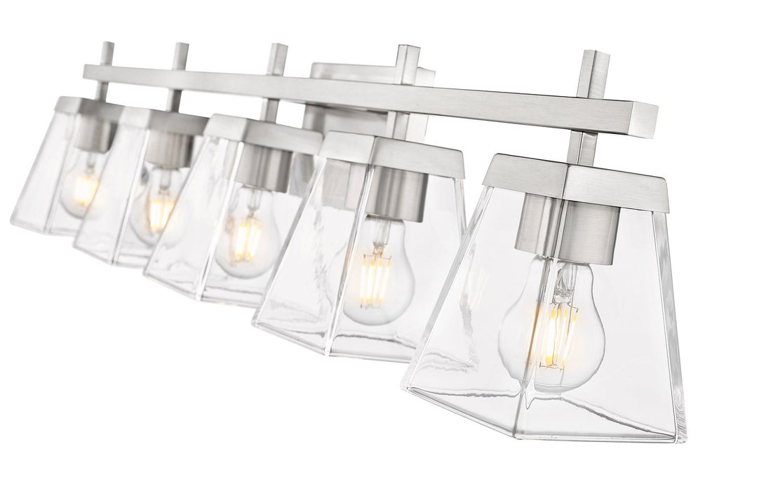 Z-Lite 819-5V-BN Five Light Vanity, Brushed Nickel