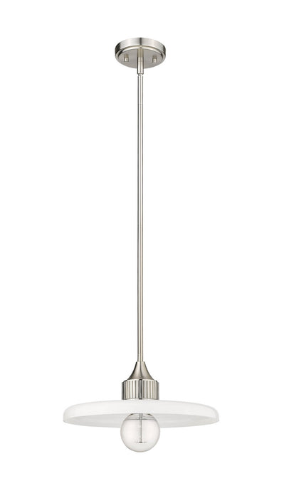 Z-Lite 820P14-BN One Light Pendant, Brushed Nickel