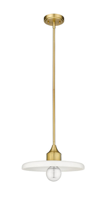 Z-Lite 820P14-OBR One Light Pendant, Olde Brass