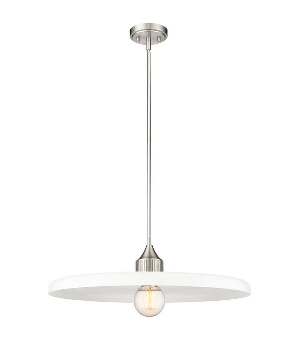 Z-Lite 820P24-BN One Light Pendant, Brushed Nickel