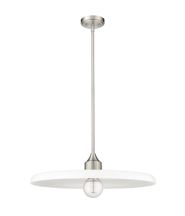 Z-Lite 820P24-BN One Light Pendant, Brushed Nickel