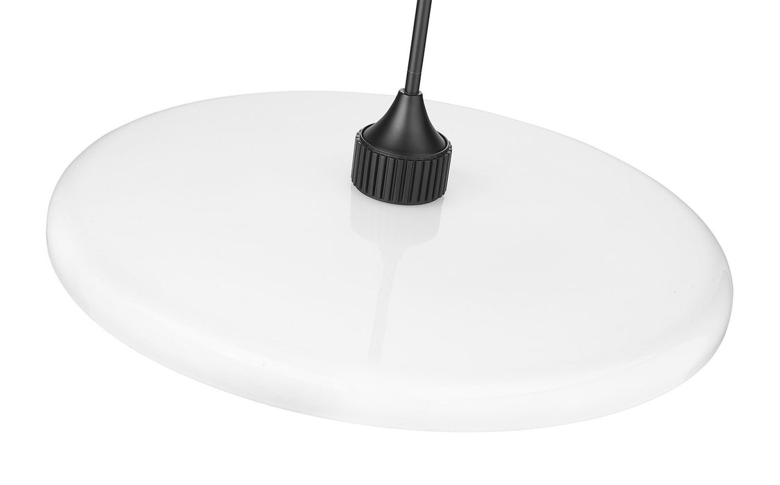 Z-Lite 820P24-MB One Light Pendant, Matte Black