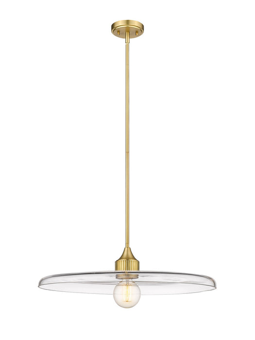 Z-Lite 821P24-OBR One Light Pendant, Olde Brass