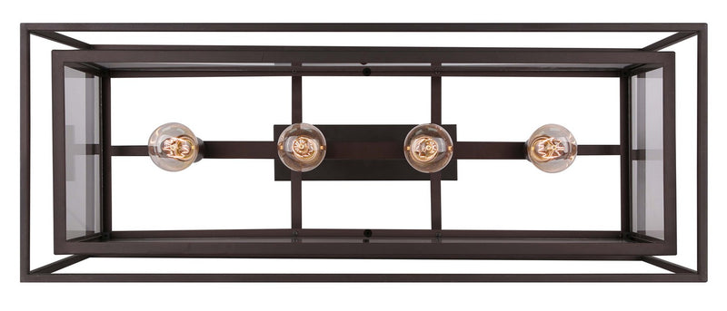 Canarm ICH595A04ORB32 Four Light Chandelier, Oil Rubbed Bronze