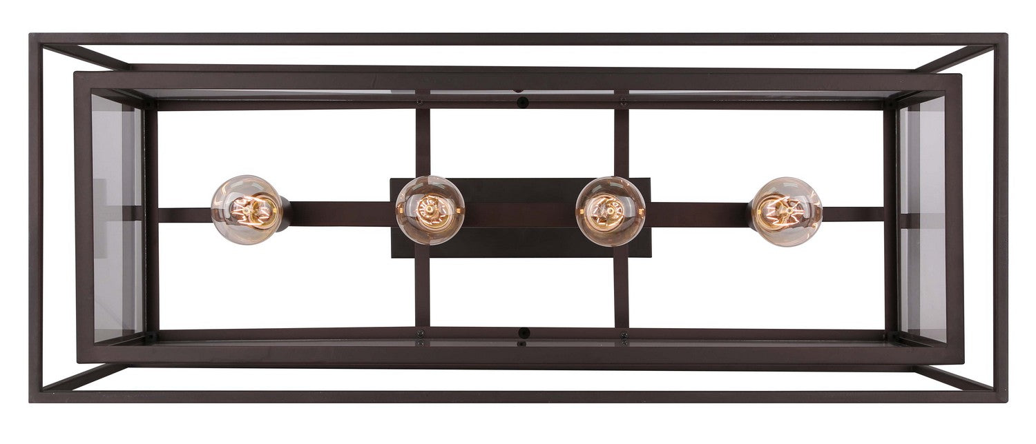 Canarm ICH595A04ORB32 Four Light Chandelier, Oil Rubbed Bronze