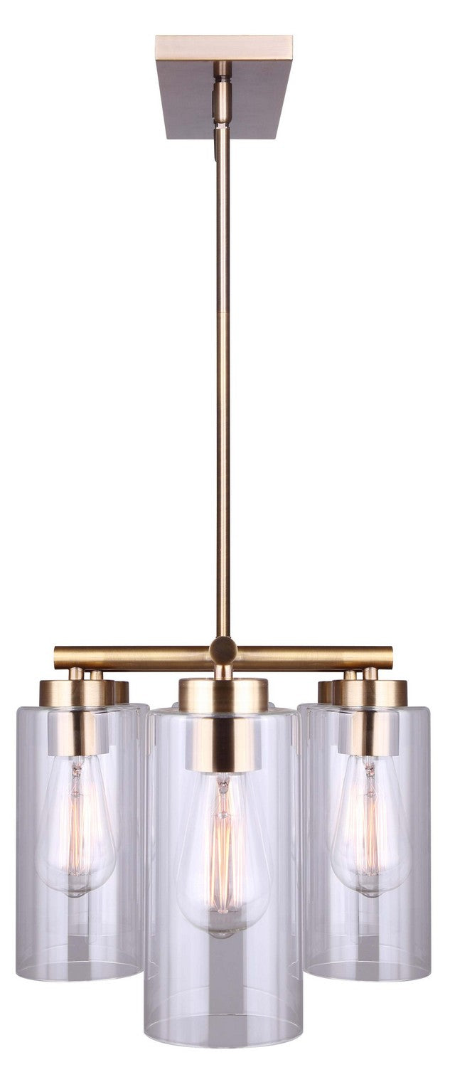 Canarm ICH671B06GD Six Light Chandelier, Gold