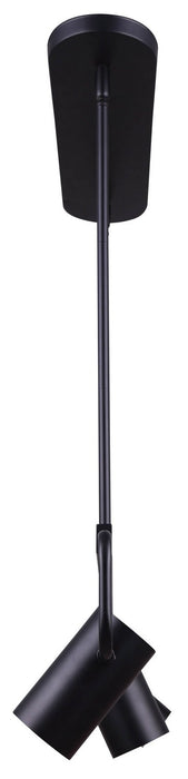 Canarm IST697B04BK10 Four Light Track Lighting, Black