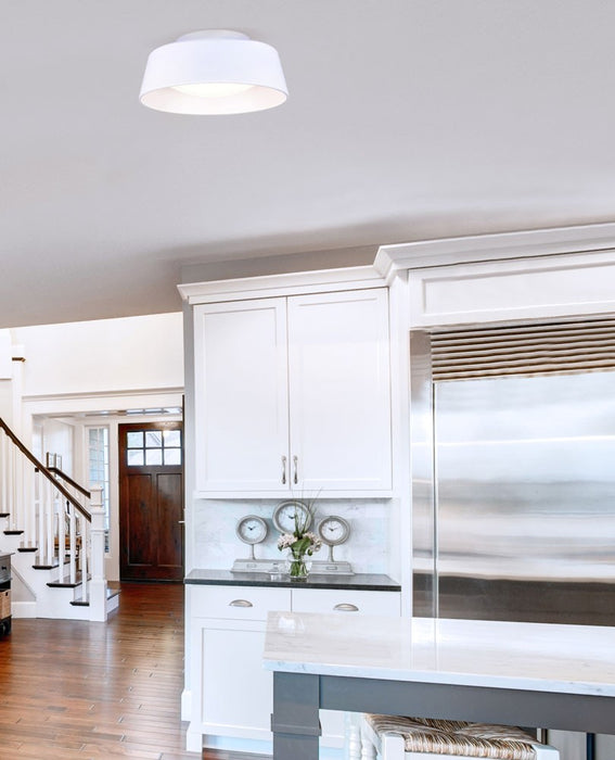 Canarm LFM177A14WH LED Flush Mount, White