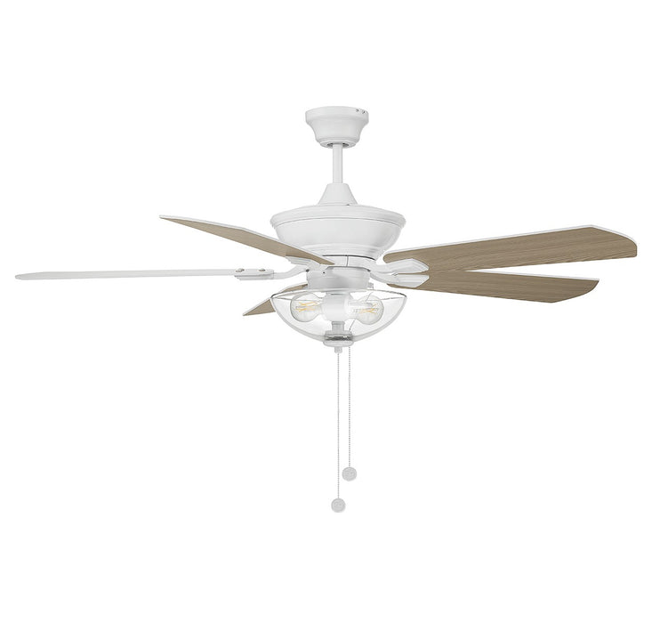 Meridian M2026WHRV 52" Outdoor Ceiling Fan, White