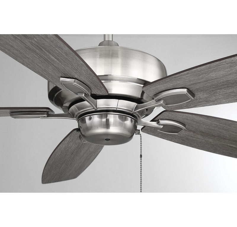 Savoy House 52-830-5RV-187 52" Ceiling Fan, Brushed Pewter