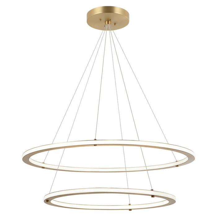 Matteo Lighting C66156BG LED Pendant, Brushed Gold