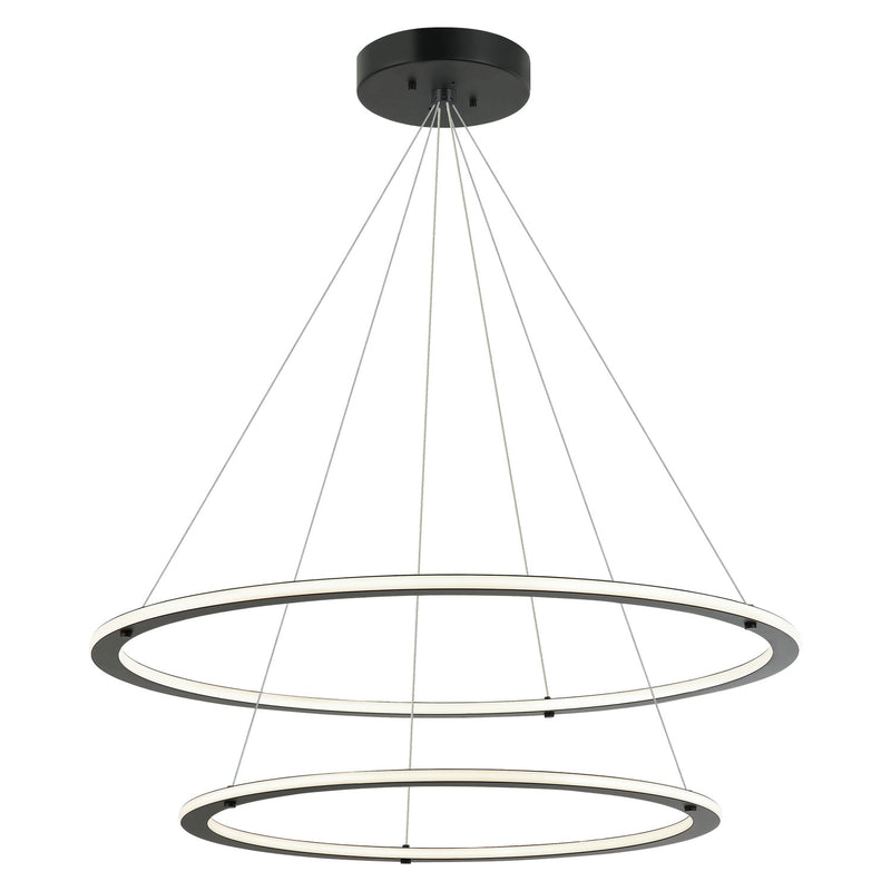 Matteo Lighting C66156BK LED Pendant, Black