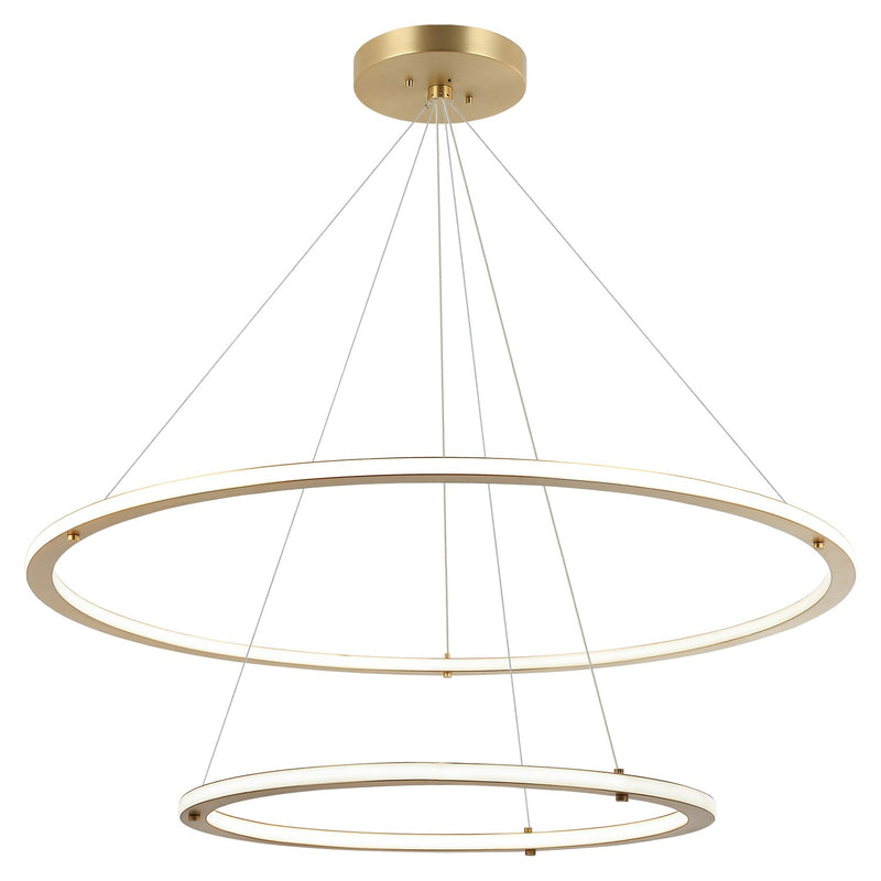Matteo Lighting C66164BG LED Pendant, Brushed Gold