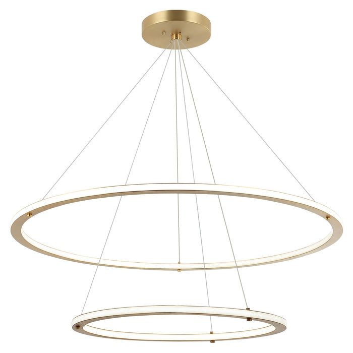 Matteo Lighting C66164BG LED Pendant, Brushed Gold