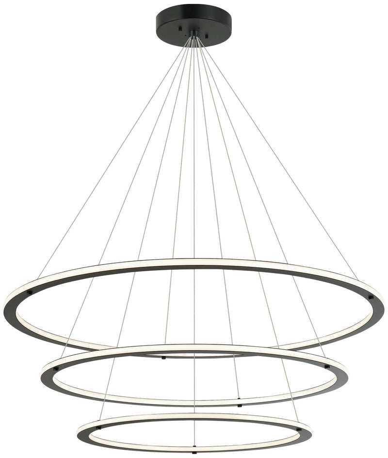 Matteo Lighting C66196BK LED Pendant, Black